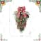 Glitzhome® 28"H Christmas Bell, Pinecone & Berry Bow Teardrop
